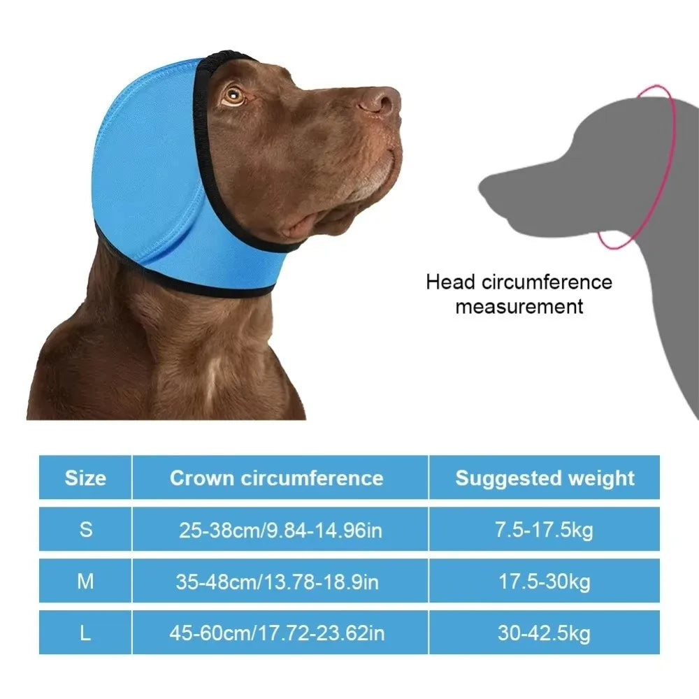 Midello waterproof dog ear muffs ideal for grooming, fireworks, and loud environments