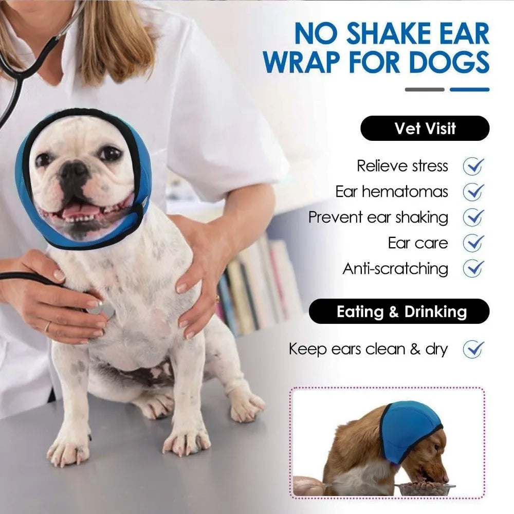 Midello dog ear muffs colour and size range — protection for small to large dogs
